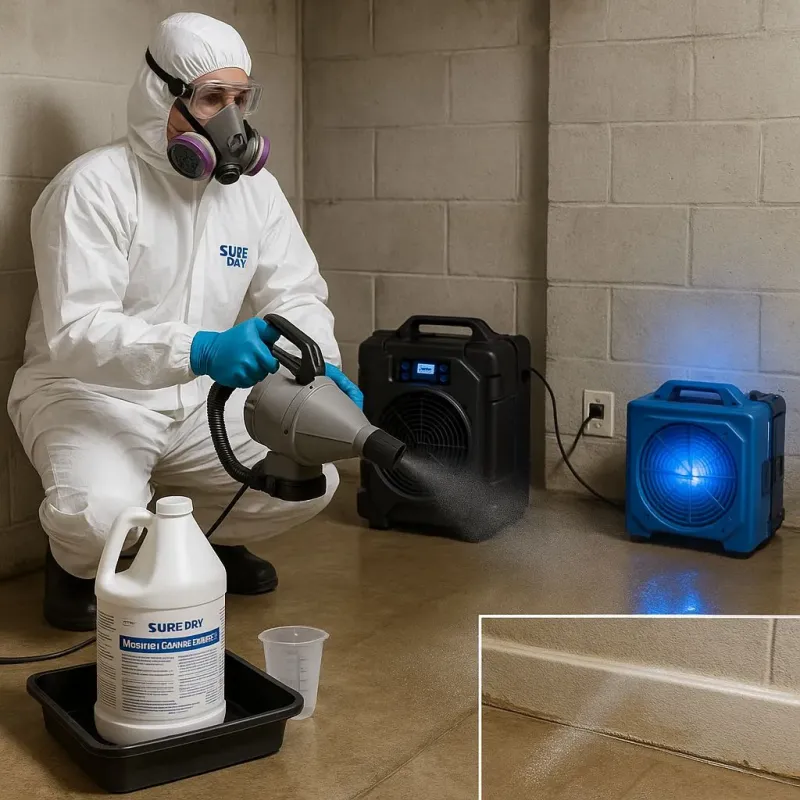 Sanitization and Odor Removal process in Fannin County, TX