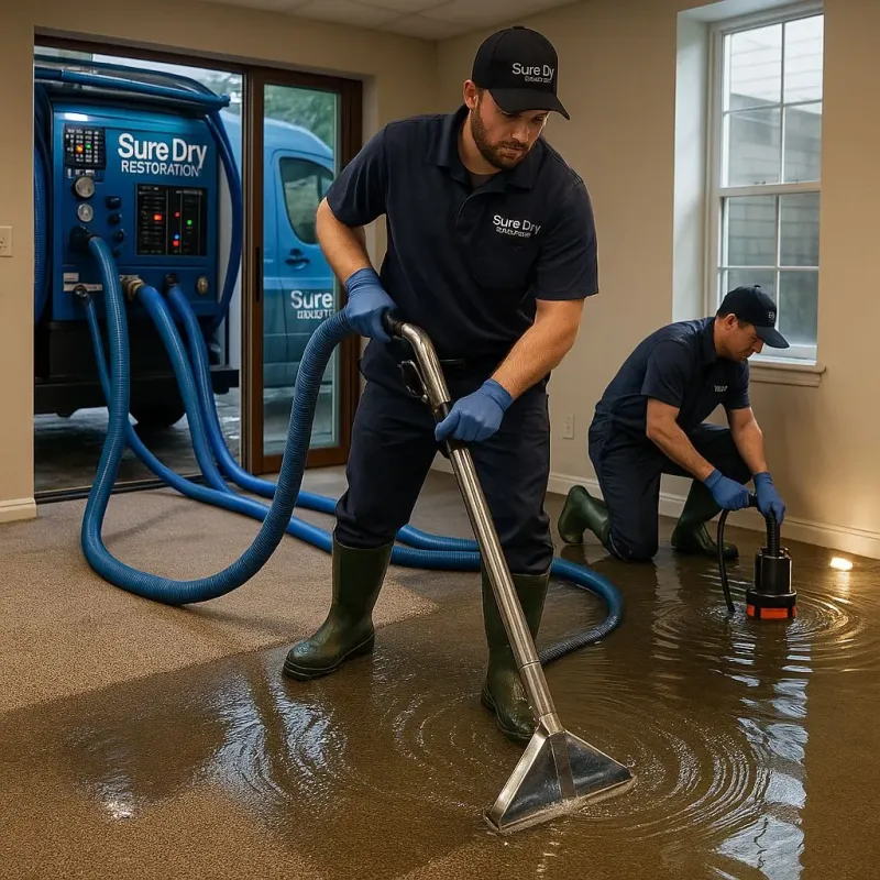 Water Extraction and Removal process in Fannin County, TX